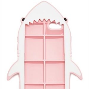 Stella McCartney Blush Pink Shark iPhone Case